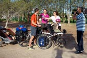 Die Herzlichkeit der Menschen in Argentinien-Radreise mit Kindern durch Patagonien-Argentinien und Chile-Axel Bauer, Wibke Raßbach Smilla und Selma